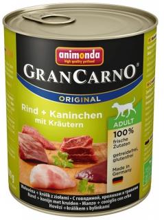 Animonda Gran Carno Adult Králík &amp; bylinky 800 g