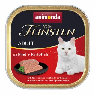 ANIMONDA paštika ADULT - hovězí + brambory pro kočky 100g