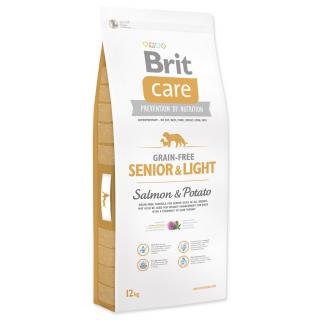 Brit Care Grain-free Senior&amp;Light Salmon &amp; Potato 12kg