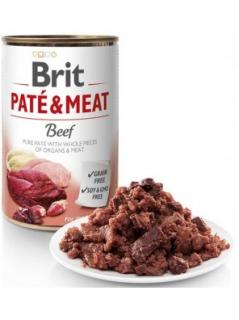 Brit Paté &amp; Meat konz. Beef 400 g