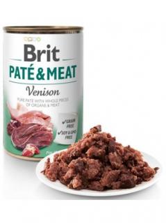 Brit Paté &amp; Meat konz. Venison  400 g