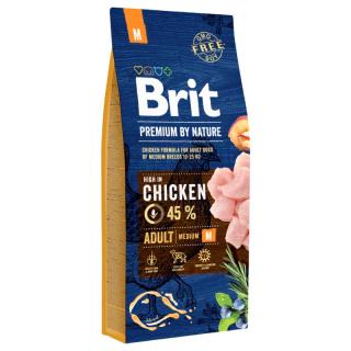 BRIT Premium by Nature Adult M 15kg