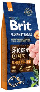 BRIT Premium by Nature Senior S+M 15kg