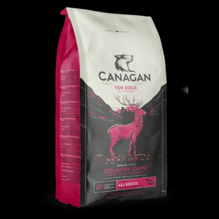 Canagan Dog Dry Country Game 12 kg (+ Dárek: Sušené maso Jofisnack 100g)