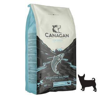 Canagan Dog Small Breed Scottish Salmon 6 kg (+ Dárek: Sušené maso Jofisnack 100g)