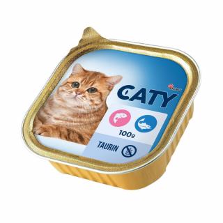 Caty paštika pro kočky s lososem &amp; pstruhem 100g