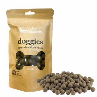 Doggies snack L, maso &amp; bylinky, 200g (meat with herbs, L - velký pes)