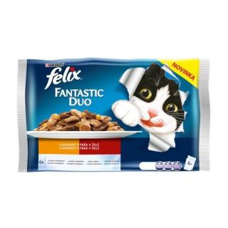 Felix Fantastic DUO Lahodný výběr v želé  4x85g