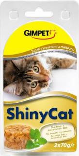 Gimpet Shinycat tuňák mal. krevety 2 x 70 g