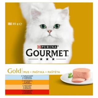 Gourmet Gold Cat multipack paštika 8 x 85 g