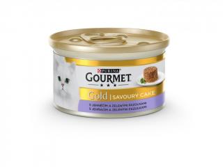 Gourmet Gold s jehněčím a zelenými fazolkami 24x 85g