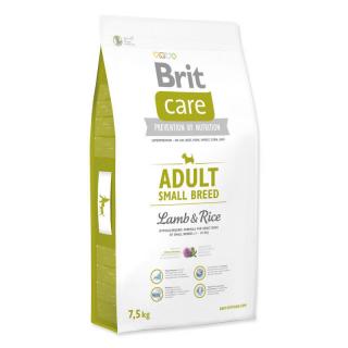 Granule Brit Care Adult Small Breed Lamb &amp; Rice 7,5kg