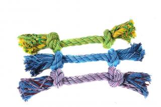 Happy Pet uzel Flossin Fun-2 Knot XXL (barva náhodná dle skladových zásob)