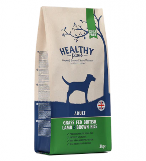 Healthy Paws Jehně a rýže 2 kg (ultraprémiové hypoalergenní krmivo)