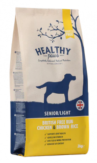 Healthy Paws Light / Senior kuře 2 kg (ultraprémiové hypoalergenní krmivo)
