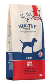 Healthy Paws Zvěřina a proso 2 kg (ultraprémiové hypoalergenní krmivo)