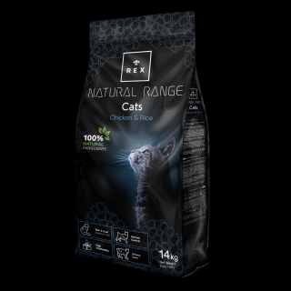 Rex Cat Natural Range Chicken Rice 14 kg