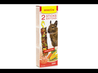 Tyčka Degu zelenina 2x55g