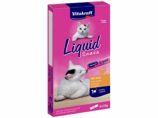 Vitakraft snack cat Liguid taurin/kuře 6x15g