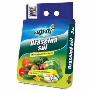 AGRO Draselná sůl 3 kg