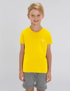 Dětské triko Basic Golden Yellow 5-6Y