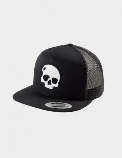 Kšiltovka Trucker White Skull
