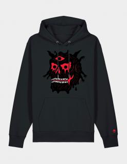 Mikina Hoodie Black Demon by Will Carsola 3XL