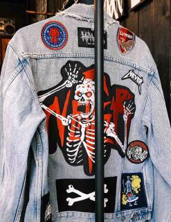 NVR Custom Denim Jacket Nr. 014 Škapa
