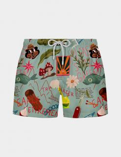 Plavky Treasure Trail BLUE M