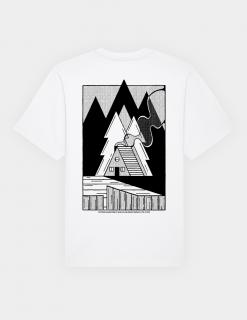 Triko Cottage Hardcore Oversize White XL