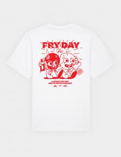 Triko Fry Day Oversize White XL