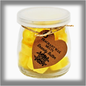 AW HOME &quot;SOYA&quot; Aromavosky ve skle 16 ks Brandy butter 250g