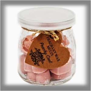 AW HOME &quot;SOYA&quot; Aromavosky ve skle 16 ks Ledová broskev 250g