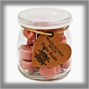AW HOME &quot;SOYA&quot; Aromavosky ve skle 16 ks Obchodník s kávou 250g