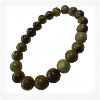 EX Herbis AHDL Náramek kuličky Jadeit 8 mm EXJAD8