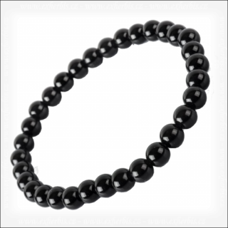 EX Herbis AHDL Náramek kuličky Onyx 8mm VNA79