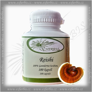 Ex Herbis Lesklokorka lesklá - Reishi 100 tb.