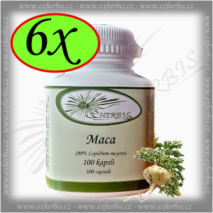 Ex Herbis  Maca peruánská 6 x 100 tb.