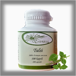 Ex Herbis Tulsi - Bazalka posvátná  kapsle 100 tob.