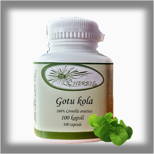 Gotu kola - pupečník asijský   Ex Herbis 100 tb.