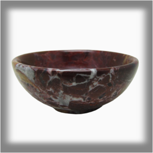 Onyxo Miska Red onyx průměr 10 cm