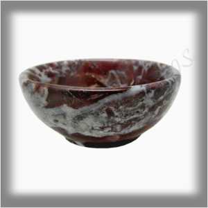 Onyxo Miska Red onyx průměr 7,5 cm