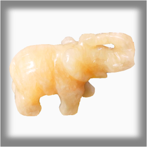 Onyxo Slon Extra - Kalcit 5 cm