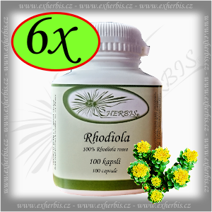 Rhodiola rosea  Ex Herbis 6 x 100 tb.