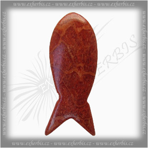 Salts Přívěšek korál houbový červený - ryba BL02667