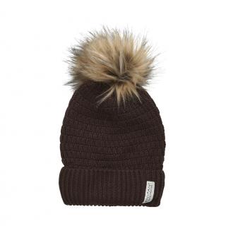 En Fant dětská vlněná čepice s fleece podšívkou 240116 - 2124  Vlněná s fleece podšívkou Velikost: 48