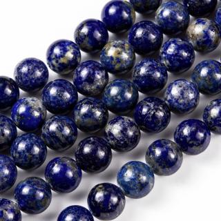 Lapis lazuli 10mm šňůra (36 - 38 korálků)