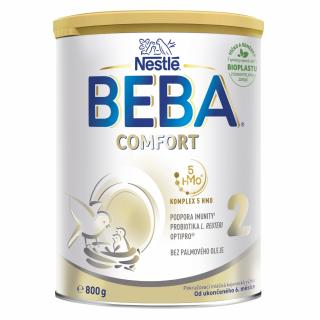 BEBA COMFORT 2, 5 HMO, pokračovací kojenecké  mléko, 800g
