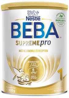 BEBA SUPREMEpro 1, 6 HMO, počáteční kojenecké mléko, 800g