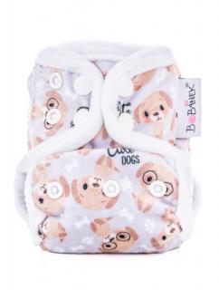 Bobánek Novorozenecké extra jemné svrchní kalhotky patentky - Cute dogs